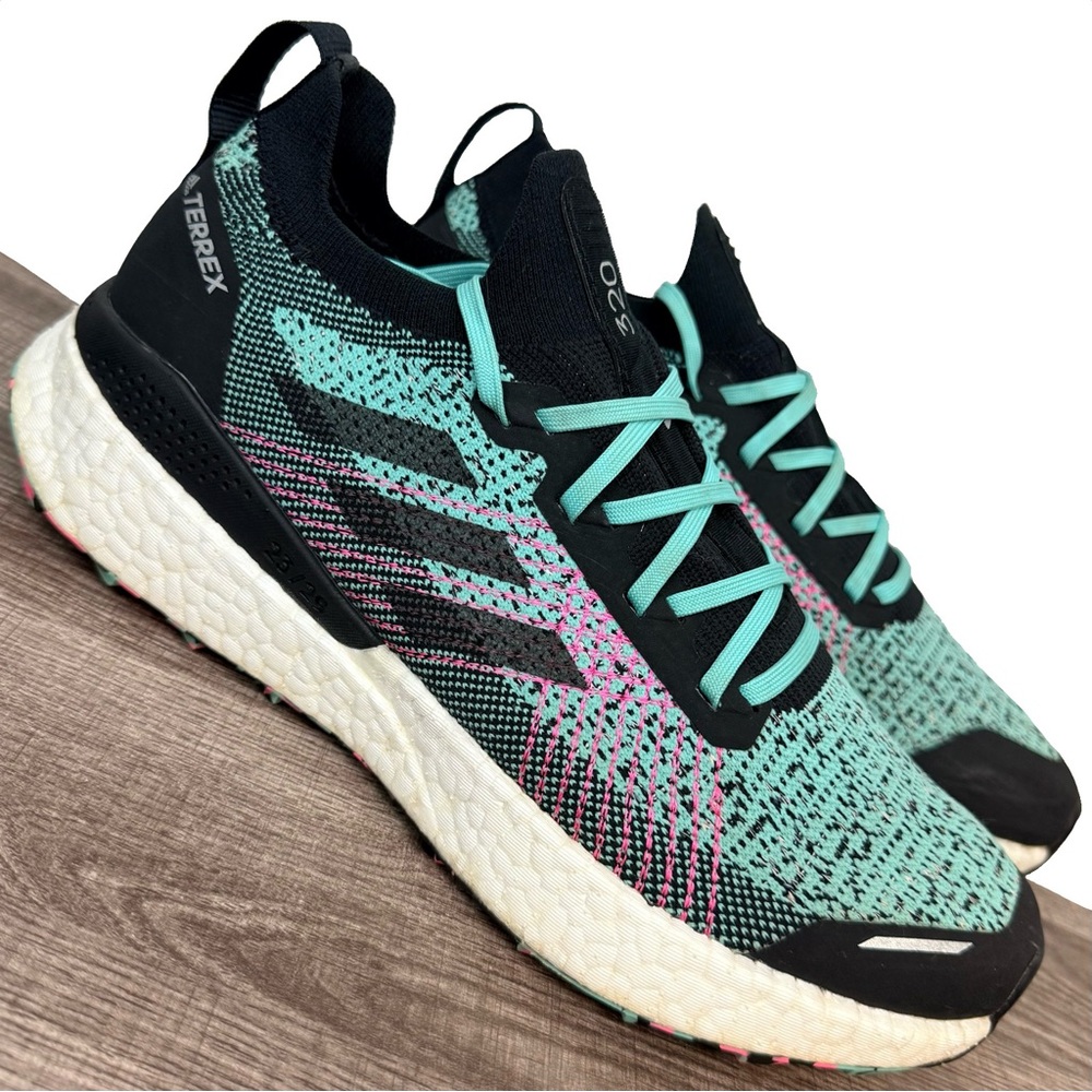Adidas x Parley Terrex Two Ultra Primeblue ‘Acid Mint’ Trail Running Shoes
